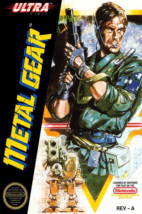 metal gear box art man|metal gear official art.